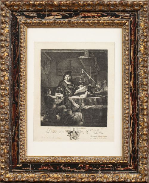 JACQUES- PHILIPPE LE BAS (Paris,1707-1783) grabador según R