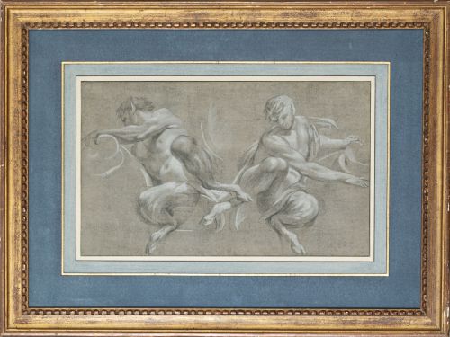 PAOLO GEROLAMO PIOLA  (1666-1724) Estudio de faunos