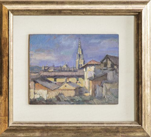 RAMÓN ESTALELLA (Madrid,​ 1893 - 1986)Vista de Toledo