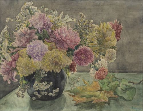 PERE PRUNA OCERANS (Barcelona, 1904 - 1977)Jarrón de flor