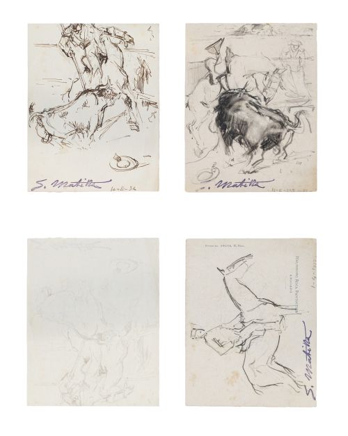 SEGUNDO MATILLA (Madrid, 1862-Teyá, Barcelona, 1937)Parej