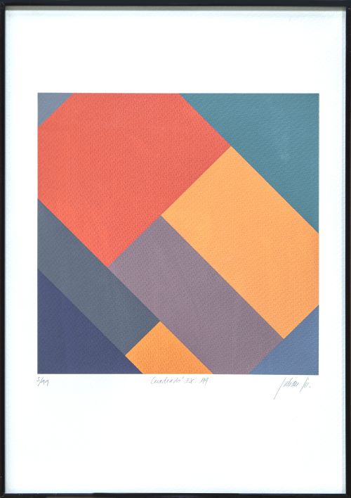 JULIÁN GIL (Logroño, 1939)Cuadrado ESC 114