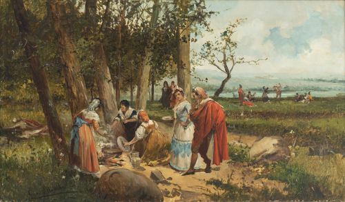 EUGENIO LUCAS VILLAAMIL Madrid, 1858 - Madrid, 1918, EUGENI