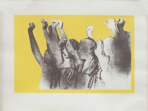 RAFAEL CANOGAR (Toledo, 1935)Composición, 1971