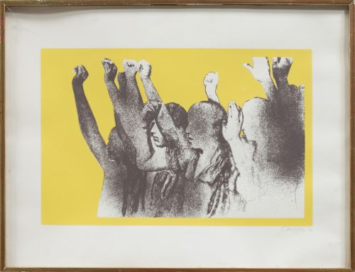 RAFAEL CANOGAR (Toledo, 1935)Composición, 1971