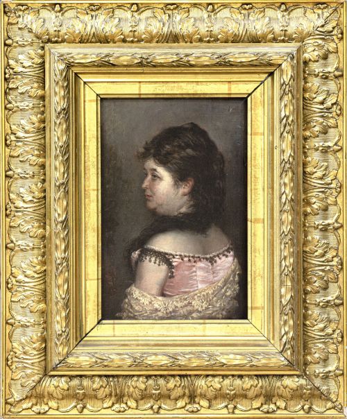 ESCUELA ESPAÑOLA S. XIXRetrato de dama