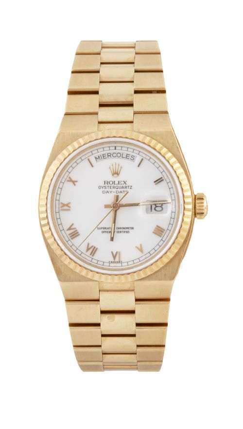 Reloj ROLEX Day-Date Oyster Quartz 36 mm en oro