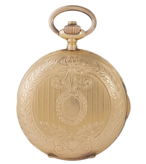 Reloj saboneta VOLTA de bolsillo en oro de pp. S. XX. 25764
