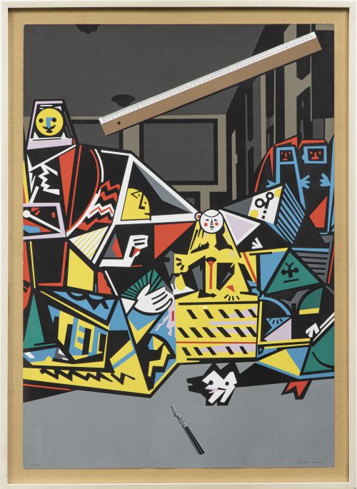 EQUIPO CRÓNICA (act.1964 - 1981)Interior con regla (Serie