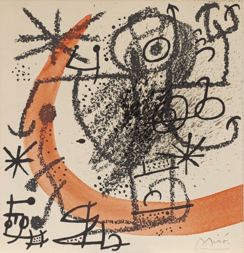 JOAN MIRÓ (Barcelona, 1893 - Palma de Mallorca, 1983)Sans