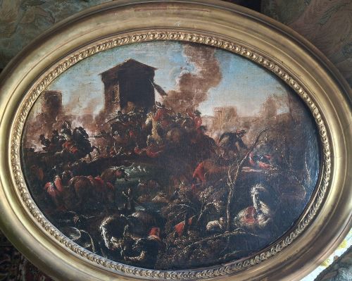 ESCUELA ITALIANA, PRIMERA MITAD DEL SIGLO XVIIEscena de b