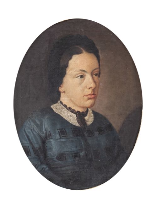 ESCUELA ESPAÑOLA, SIGLO XIXRetrato de dama