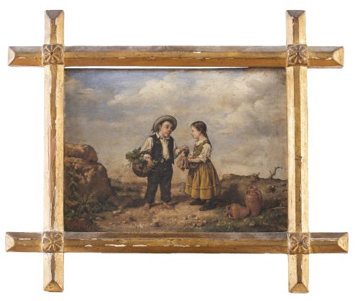 SALVADOR GISBERT JIMENO (Blesa, 1851 - Teruel, 1912)Paisa