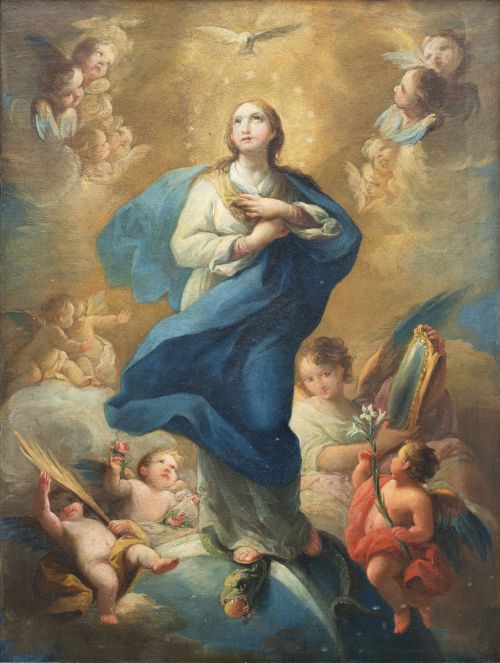 ESCUELA ESPAÑOLA, SIGLO XVIIIInmaculada Concepción