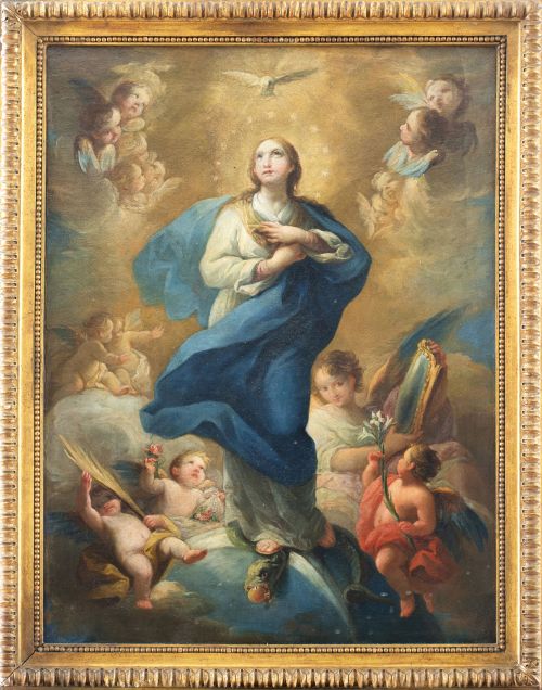 ESCUELA ESPAÑOLA, SIGLO XVIIIInmaculada Concepción