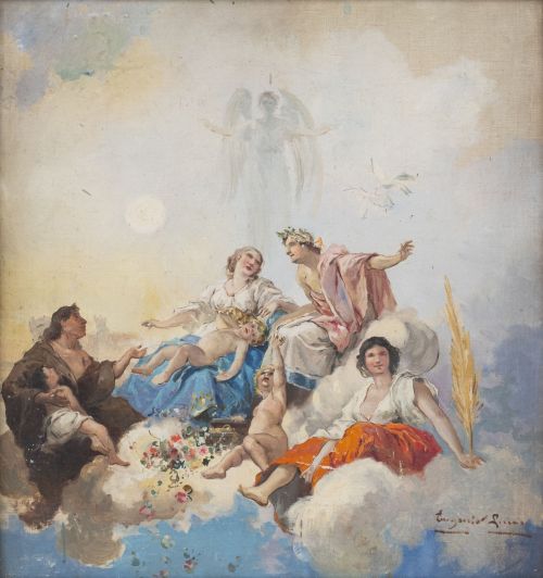 EUGENIO LUCAS VILLAAMIL Madrid, 1858 - Madrid, 1918, EUGENI
