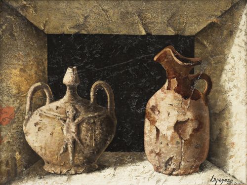 JOSÉ LAPAYESE DEL RIO (Madrid, 1926 - 2000)Pequeño bodegó
