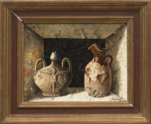 JOSÉ LAPAYESE DEL RIO (Madrid, 1926 - 2000)Pequeño bodegó