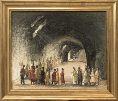 MANUEL MINGORANCE ACIEN (Málaga, 1920 - 2014)La cripta, 1