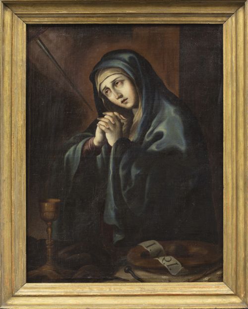 JOSÉ RODRÍGUEZ CARNERO (México, 1649-1725)Virgen de los D