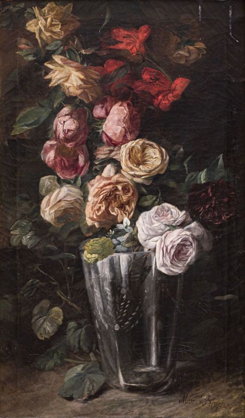 JOSÉ MARIA MURILLO BRACHO (Sevilla, 1827-Málaga, 1882)Flo