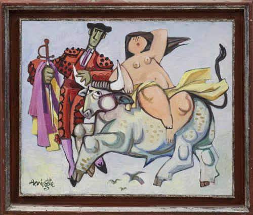 ANTONIO MINGOTE (Sitges, 1919 - Madrid, 2012)El rapto de 