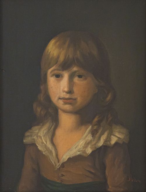 ESCUELA INGLESA, SIGLO XIXRetrato de niño