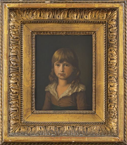 ESCUELA INGLESA, SIGLO XIXRetrato de niño