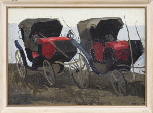 ANTONIO HIDALGO AYUSO (Málaga, 1945)Carros