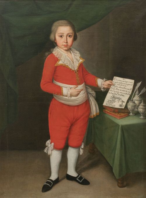 ESCUELA ESPAÑOLA, SIGLO XVIIIRetrato de Rafael Manso Domo