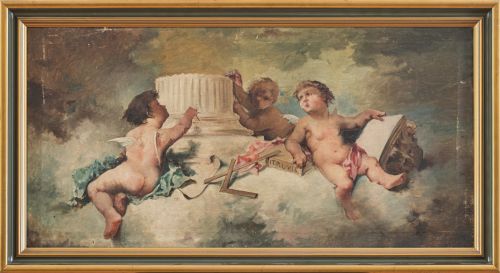 EDUARDO CANO (Madrid, 1823-Sevilla, 1897)Querubines (pare