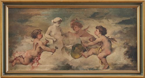 EDUARDO CANO (Madrid, 1823-Sevilla, 1897)Querubines (pare