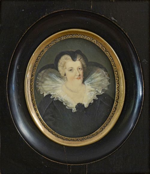 SEGÚN ANTON VAN DYCK, SIGLO XIXRetrato de María de Medici