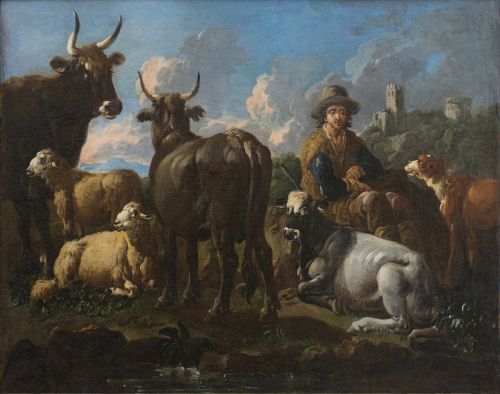 PHILIPP PETER ROOS, llamado Rosa de Tívoli (Fráncfort del M