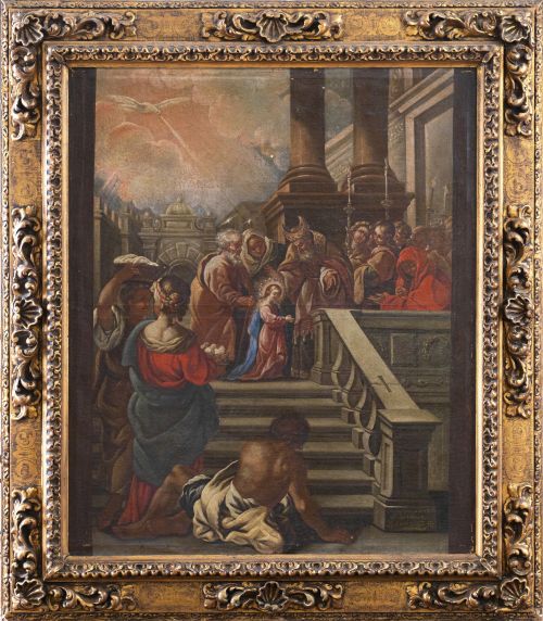 CRISTOBAL DE SALCEDA (Escuela española, siglo XVIII)Prese