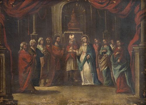 ATRIBUIDO A CRISTOBAL DE SALCEDA (Escuela española, siglo X