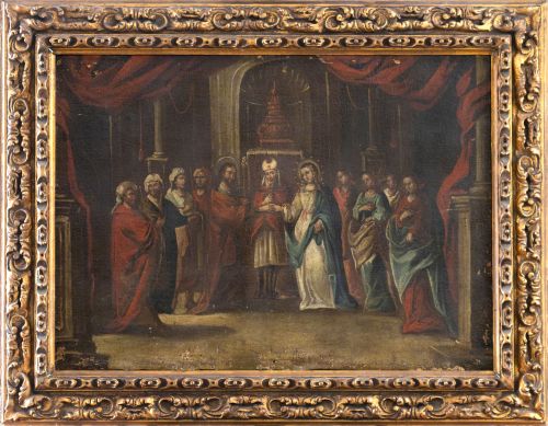 ATRIBUIDO A CRISTOBAL DE SALCEDA (Escuela española, siglo X