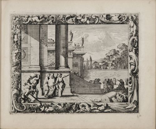 JEAN LE PAUTRE  (París, 1618 - 1682) Fuentes y Jardines