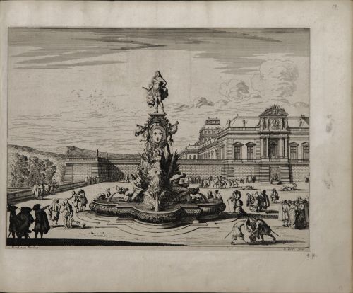 JEAN LE PAUTRE  (París, 1618 - 1682) Fuentes y Jardines