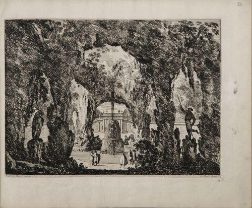 JEAN LE PAUTRE  (París, 1618 - 1682) Fuentes y Jardines