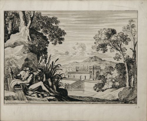 JEAN LE PAUTRE  (París, 1618 - 1682) Fuentes y Jardines