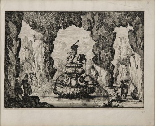 JEAN LE PAUTRE  (París, 1618 - 1682) Fuentes y Jardines