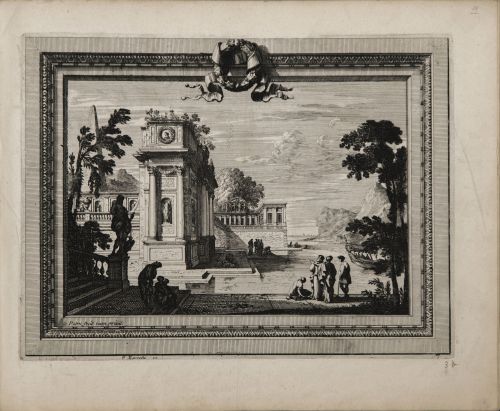 JEAN LE PAUTRE  (París, 1618 - 1682) Fuentes y Jardines