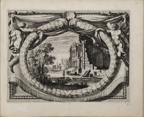 JEAN LE PAUTRE  (París, 1618 - 1682) Fuentes y Jardines
