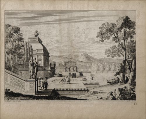 JEAN LE PAUTRE  (París, 1618 - 1682) Fuentes y Jardines