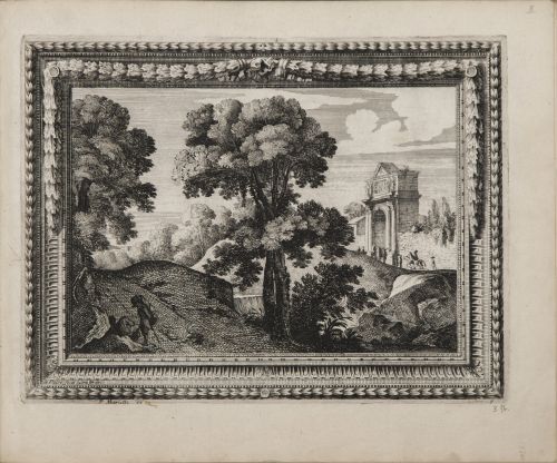 JEAN LE PAUTRE  (París, 1618 - 1682) Fuentes y Jardines
