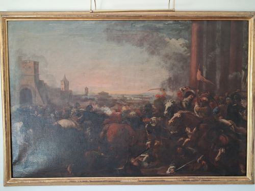 SEGUIDOR DE JACQUES COURTOIS, IL BORGOGNONE ( Escuela itali
