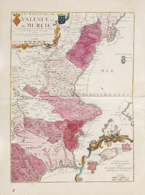 LOUIS- CHARLES DESNOS (1725-1805) Y NICOLAS DE FER (1646-17