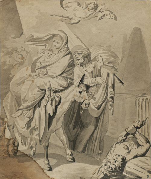 PIETER DE GREBBER (1615- 1652)Huída a Egipto