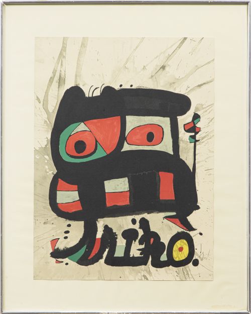 JOAN MIRÓ (Barcelona, 1893 - Palma de Mallorca, 1983)Affi